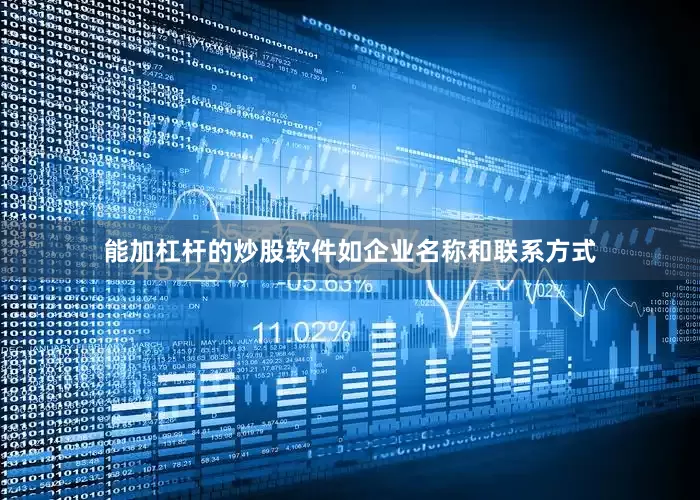 能加杠杆的炒股软件如企业名称和联系方式